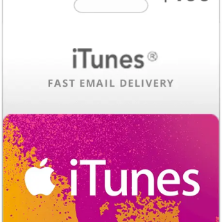 Itunes gift card 100$