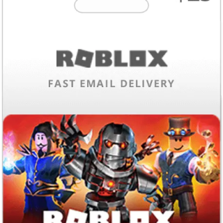 Roblox gift card 25$